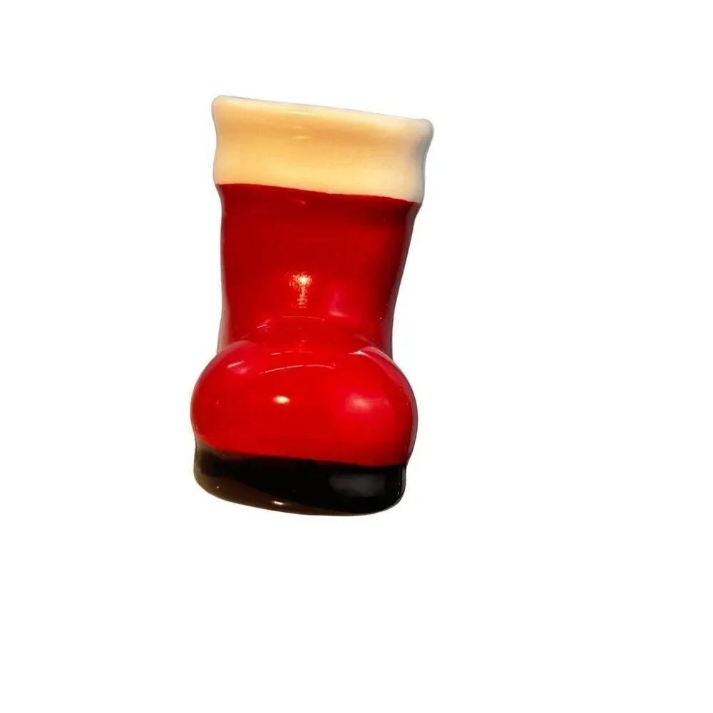 Nora Fleming Santa Clause Boot Mini Platter Charm